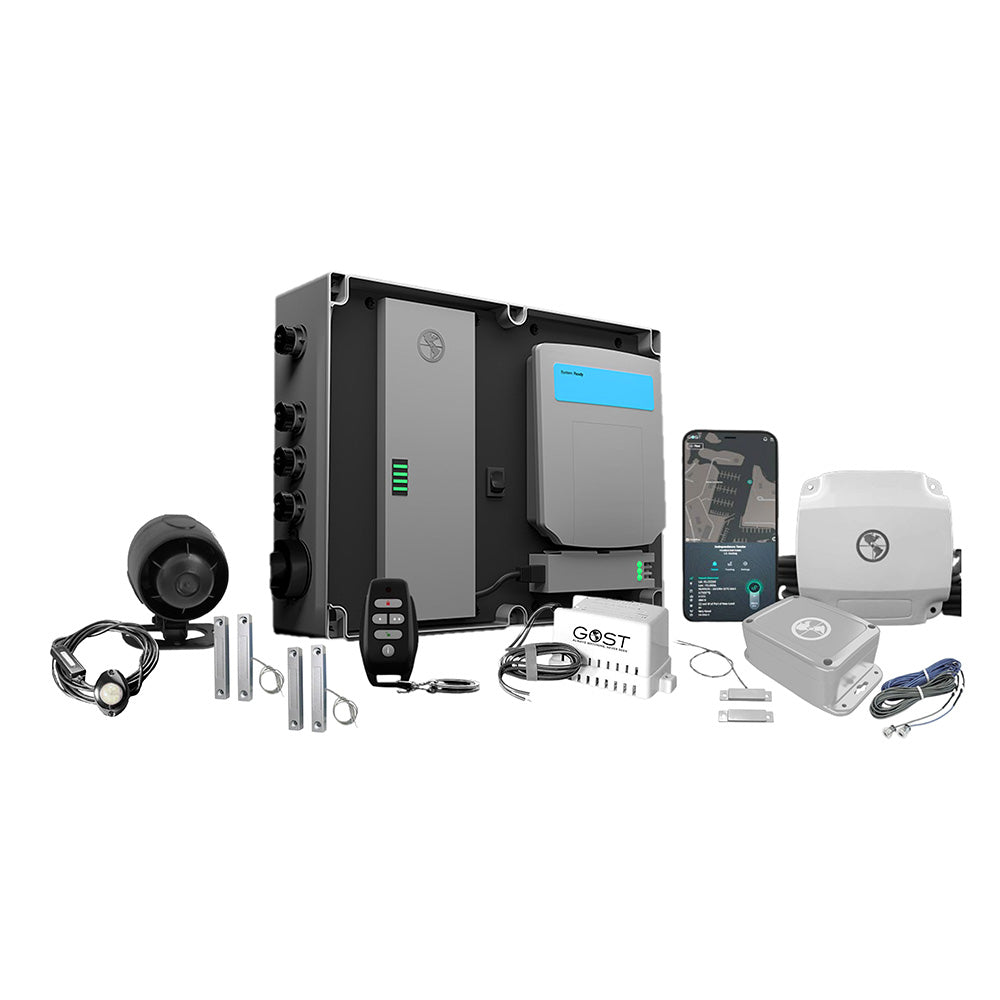 GOST NT-Evolution Security Hard Wired Package w/OB Cowling Sensor - Deckhand Marine Supply