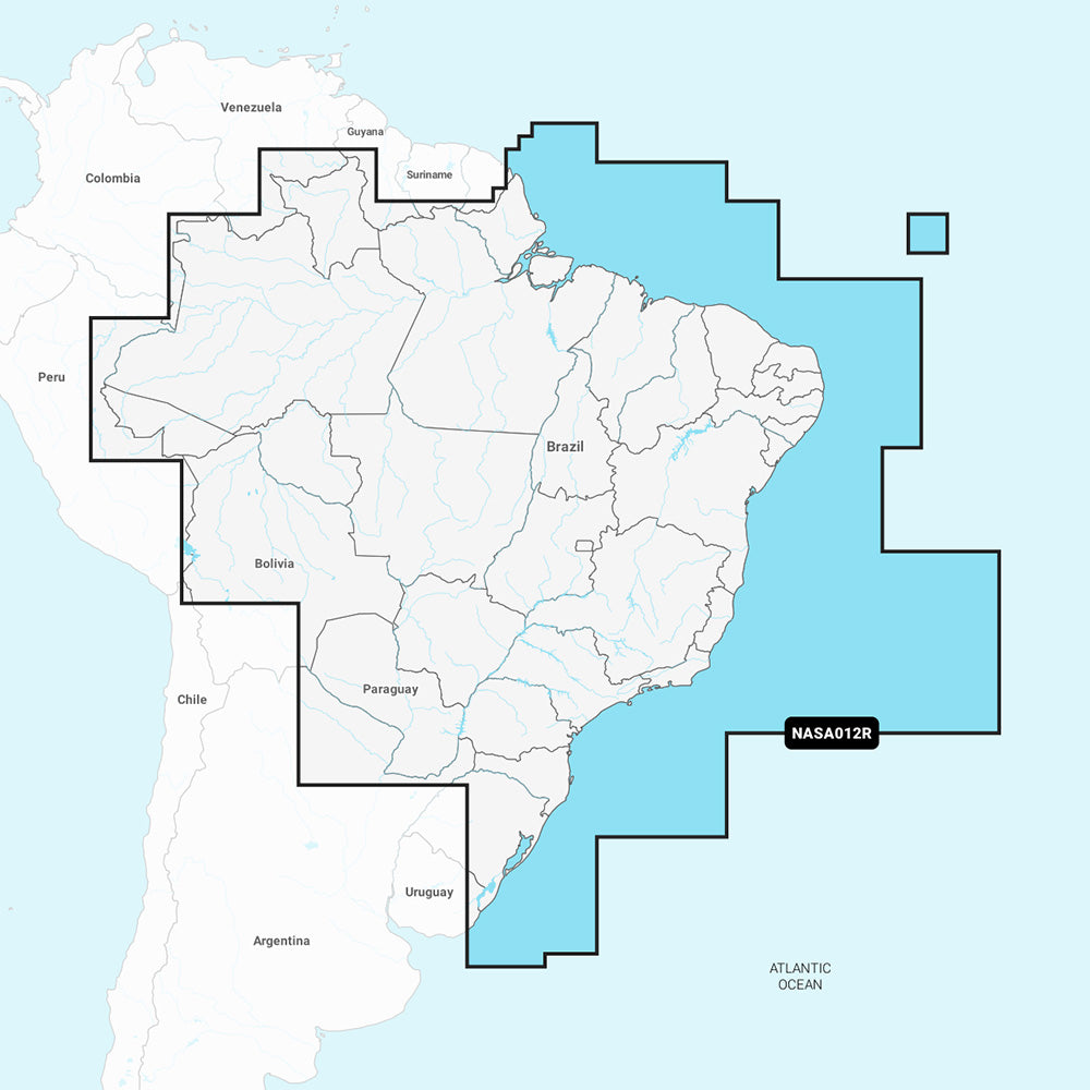 Navionics NASA012R - Brazil - Navionics+ - Deckhand Marine Supply