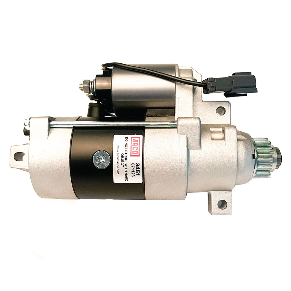 ARCO Marine Original Equipment Quality Replacement Yamaha Outboard Starter - 2007-2022 - Deckhand Marine Supply