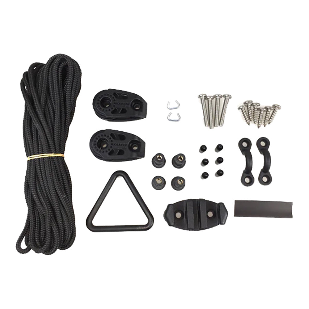 YakGear Deluxe Anchor Trolley w/Pulleys - Deckhand Marine Supply