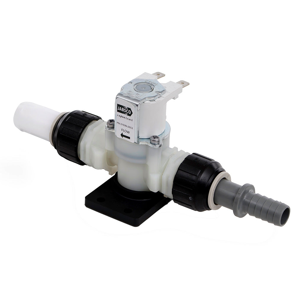 Jabsco Solenoid/Anti-Syphon Valve - 12V - Deckhand Marine Supply