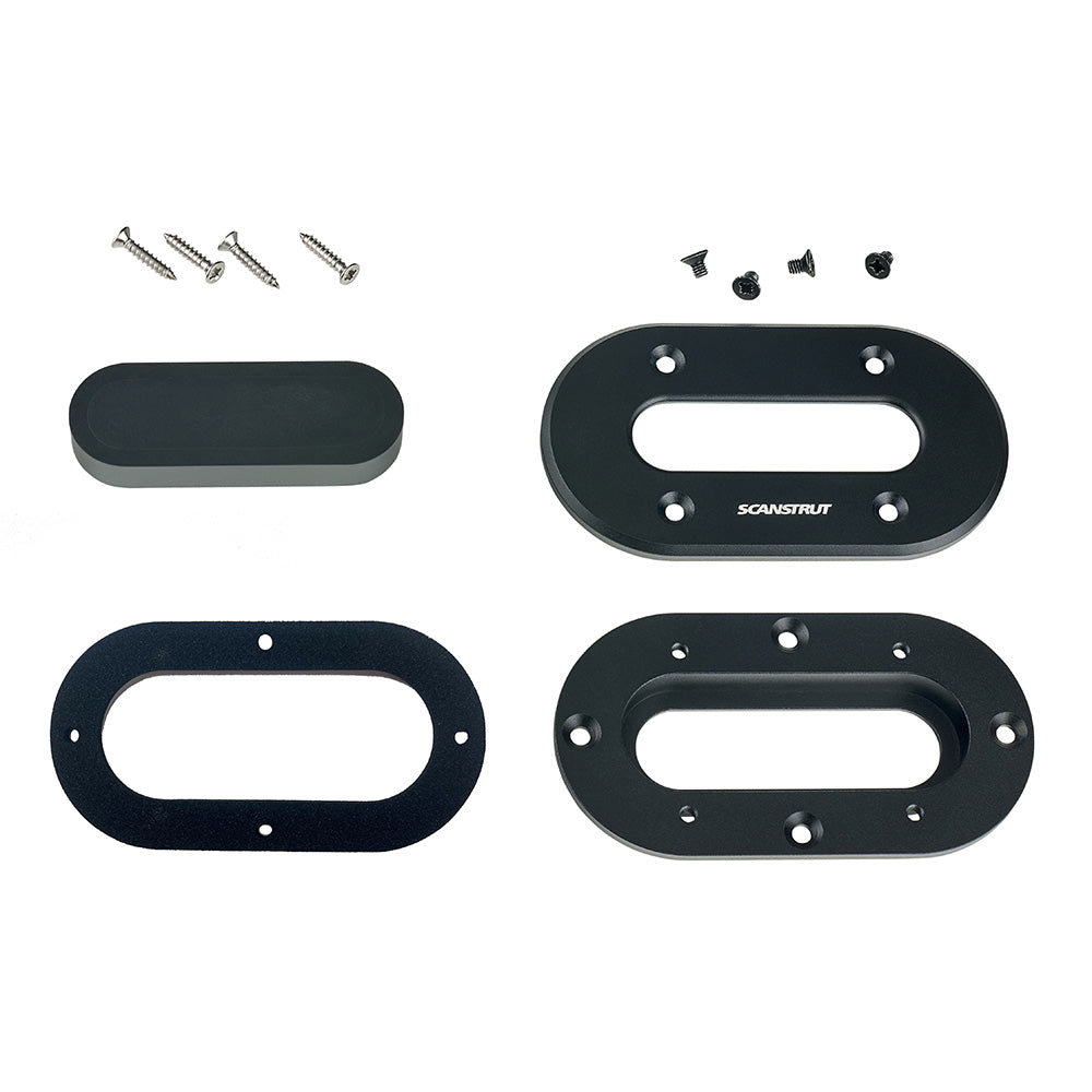 Scanstrut Black Anodized Aluminum Low-Profile Multi Cable Seal f/Cables Up to 15mm - Deckhand Marine Supply