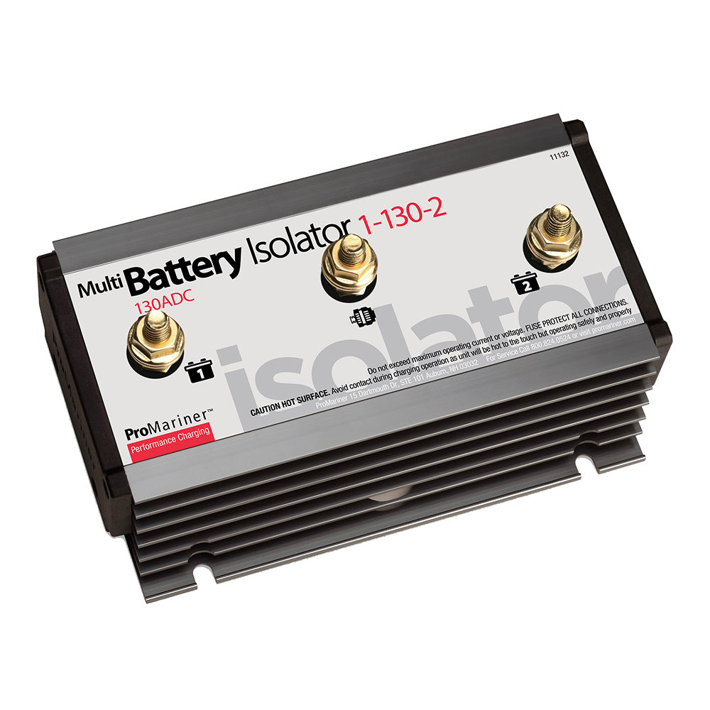 ProMariner Battery Isolator - 130 AMP - 1 Alternator - 2 Battery - Deckhand Marine Supply