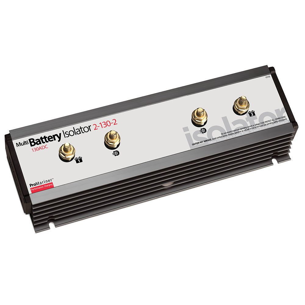 ProMariner Battery Isolator - 130 AMP - 2 Alternator - 2 Battery - Deckhand Marine Supply