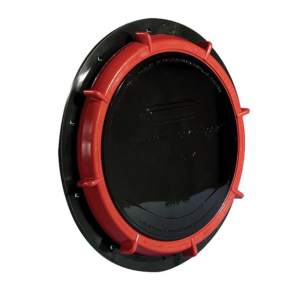 Whale TCL4 9" Locker Door - Black - Deckhand Marine Supply