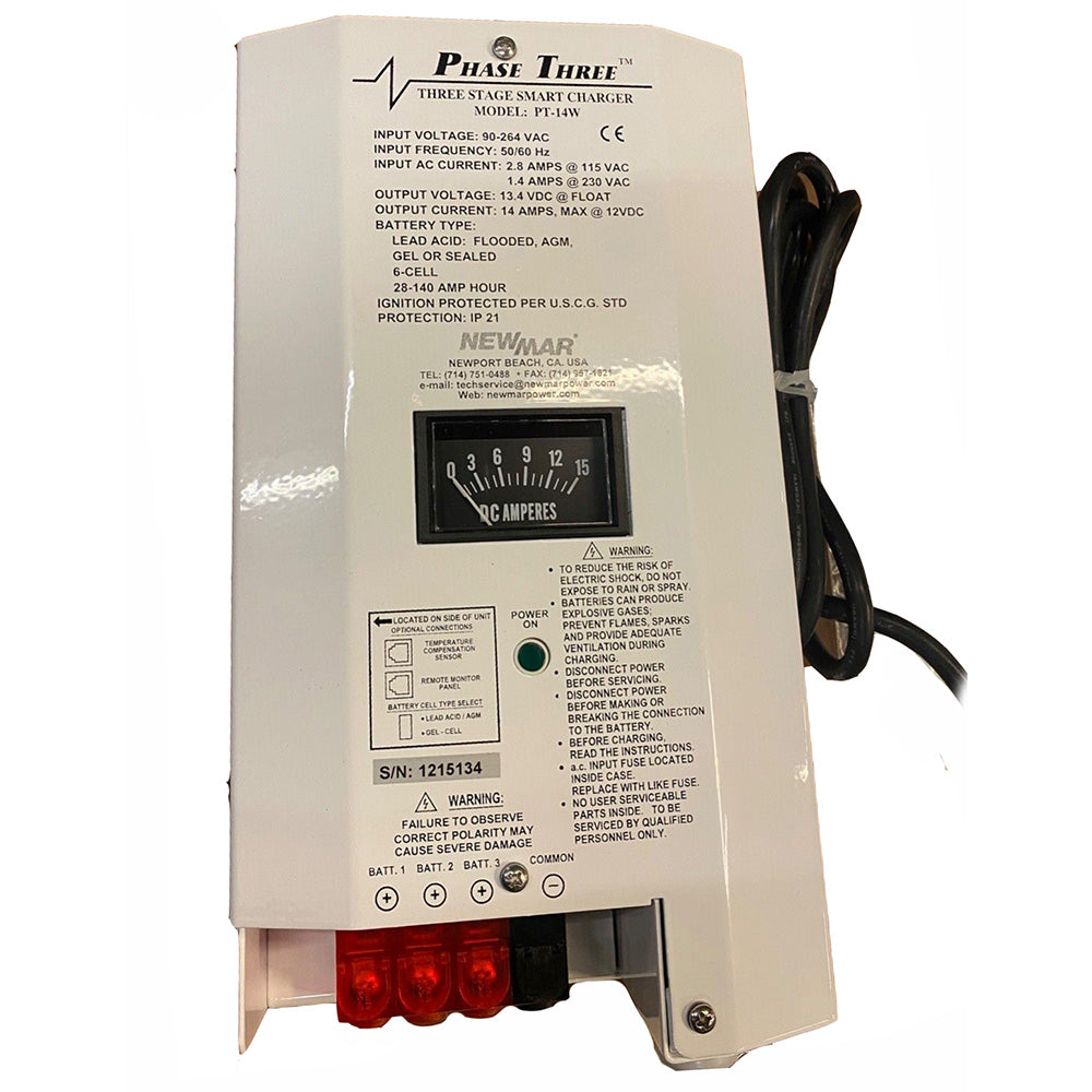 Newmar PT-14W Battery Charger - Deckhand Marine Supply