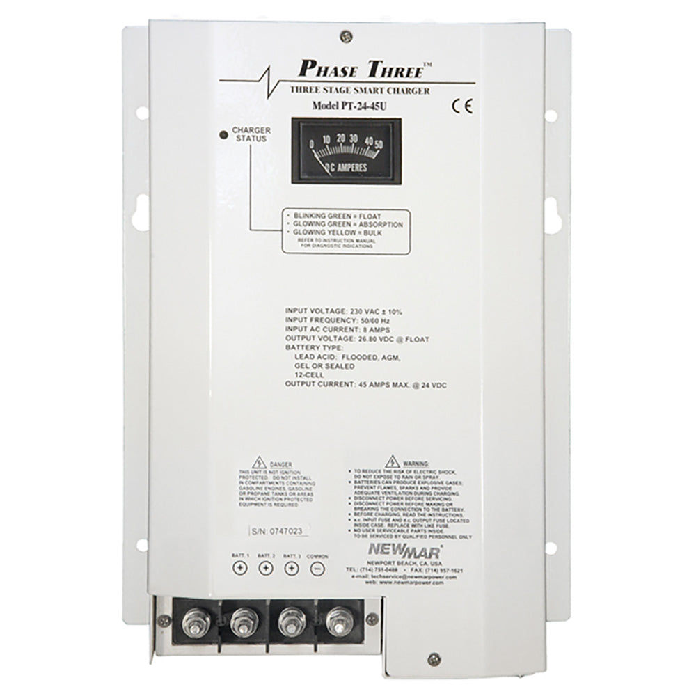 Newmar PT-24-45U Battery Charger - Deckhand Marine Supply