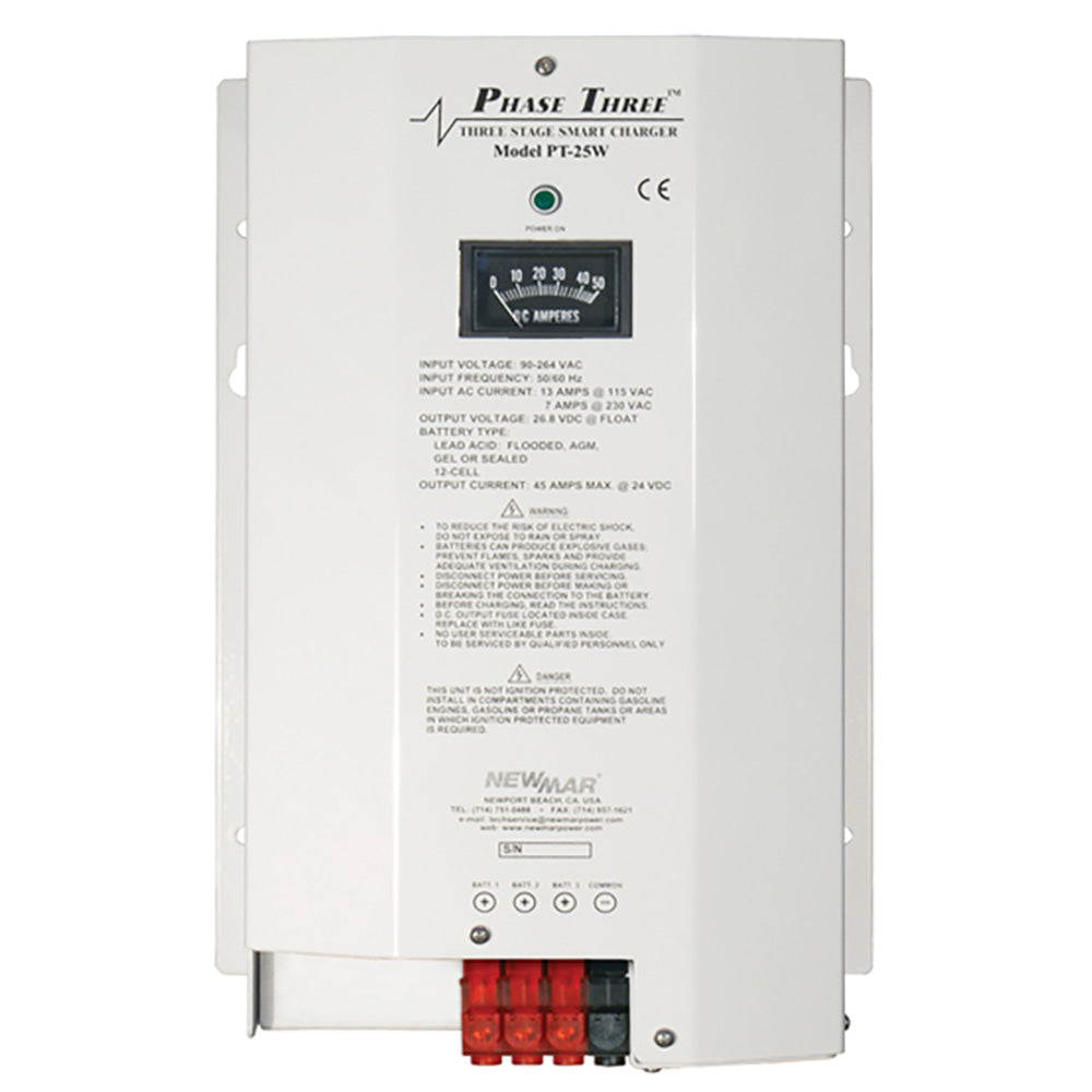 Newmar PT-25W Battery Charger - Deckhand Marine Supply