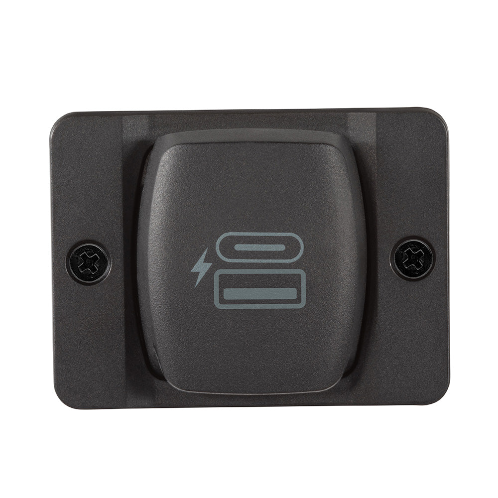 Scanstrut Flip Pro Plus Fast Charge USB-A  USB-C Socket - Deckhand Marine Supply