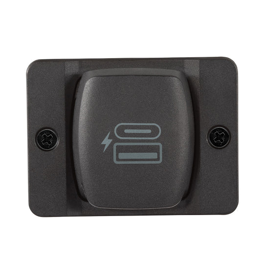 Scanstrut Flip Pro Plus Fast Charge USB-A  USB-C Socket - Deckhand Marine Supply