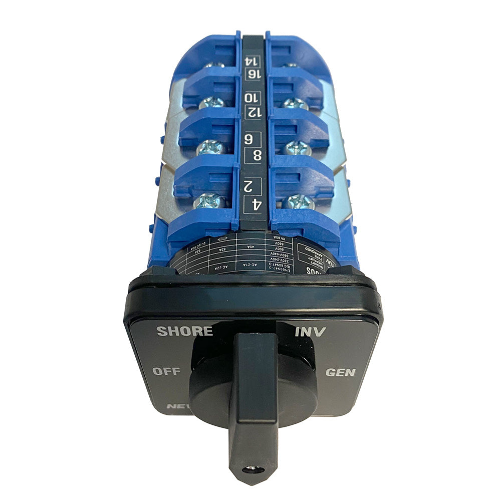 Newmar SS Switch - 7.5 INV AC Selector Switch - Deckhand Marine Supply
