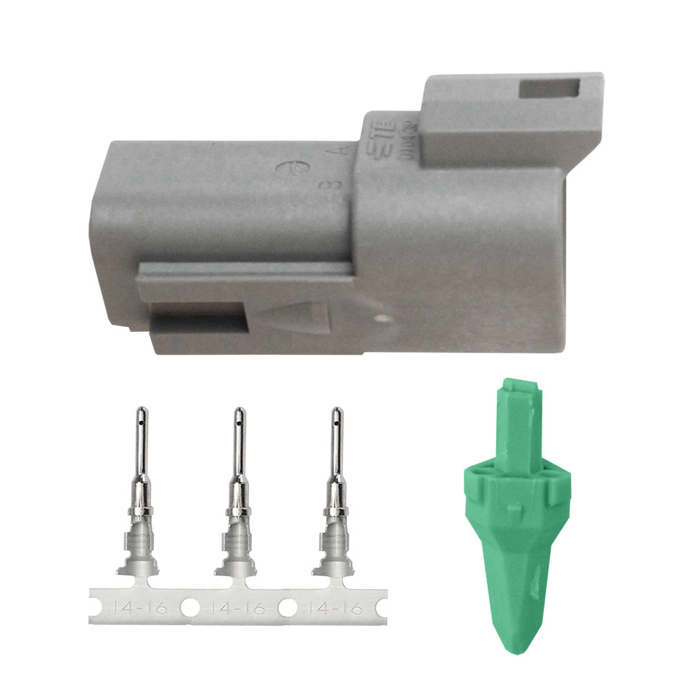 Pacer DT Deutsch Receptacle Repair Kit - 14-18 AWG (3 Position) - Deckhand Marine Supply