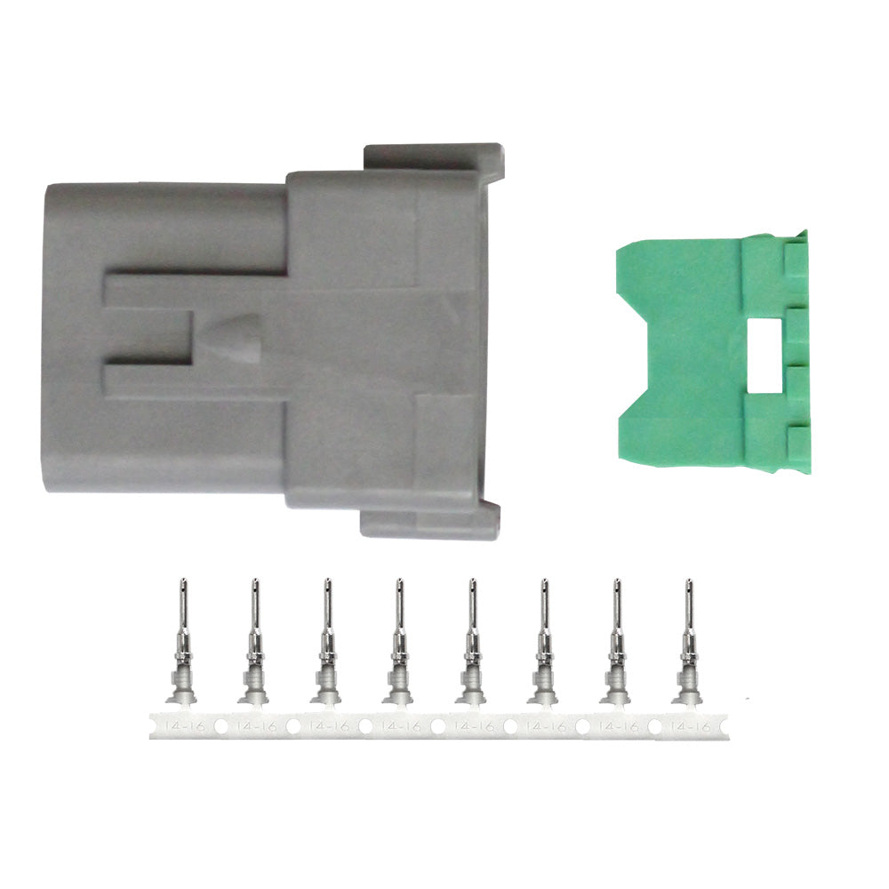 Pacer DT Deutsch Receptacle Repair Kit - 14-18 AWG (8 Position) - Deckhand Marine Supply