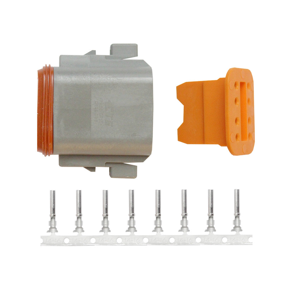 Pacer DT Deutsch Plug Repair Kit - 14-18 AWG (8 Position) - Deckhand Marine Supply