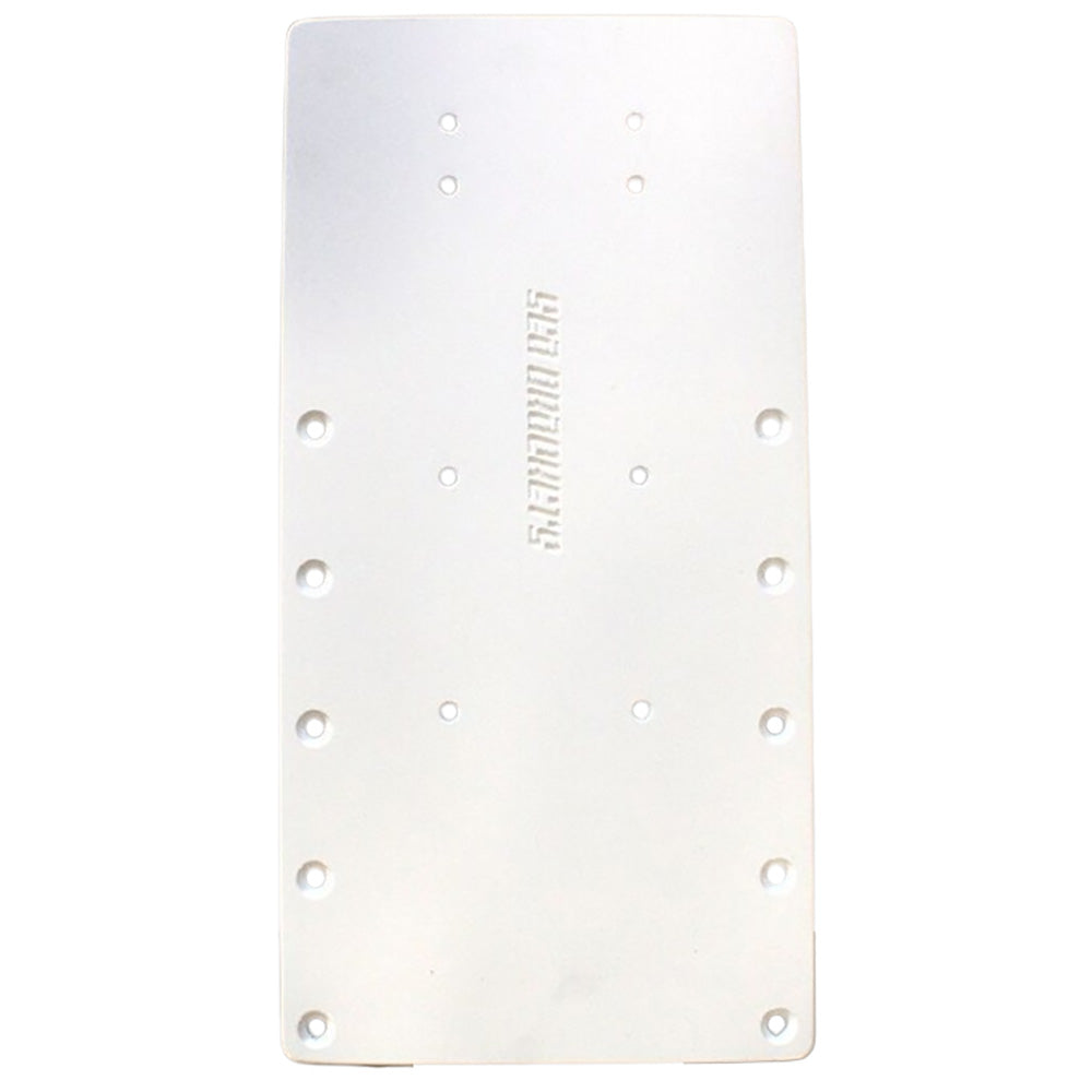 Sea Brackets 16" Straight Trolling Motor Plate - Deckhand Marine Supply
