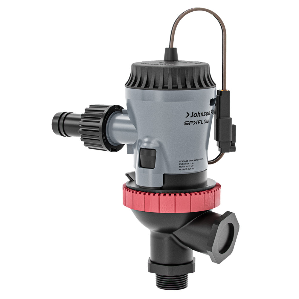 Johnson Pump Aqua O2 Twin Port 500 GPH Aerator Pump - Flex Mount - 12V - Deckhand Marine Supply