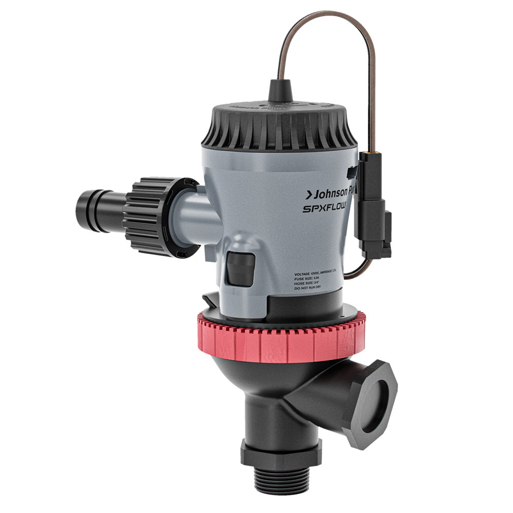 Johnson Pump Aqua O2 Twin Port 800 GPH Aerator Pump - Flex Mount - 12V - Deckhand Marine Supply