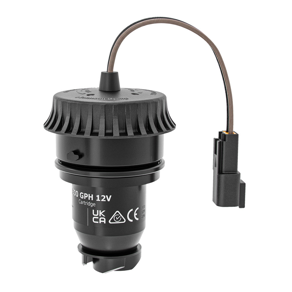 Johnson Pump Aqua Void Auto Bilge Pump Replacement Cartridge Motor - 500 GPH - Deckhand Marine Supply