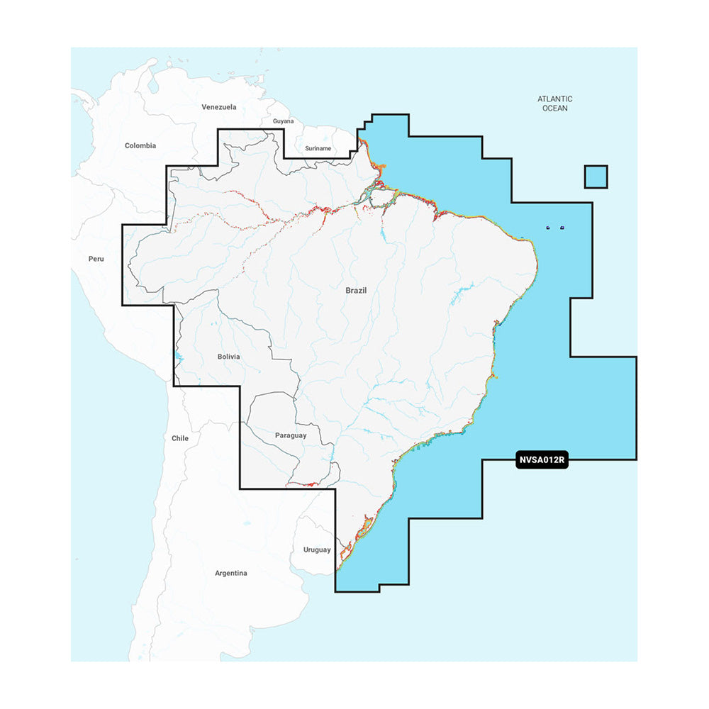 Garmin Navionics Vision+ NVSA012R Brazil - Deckhand Marine Supply