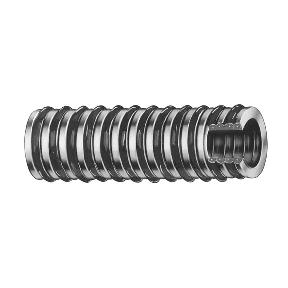 Trident Marine 3/4" x 50' HD Bilge  Livewell Hose Clear w/Black Helix - Deckhand Marine Supply