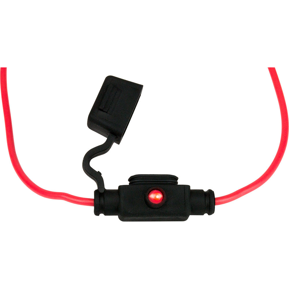 Sea-Dog ATM Mini Style Inline LED Fuse Holder - Up to 30A - Deckhand Marine Supply