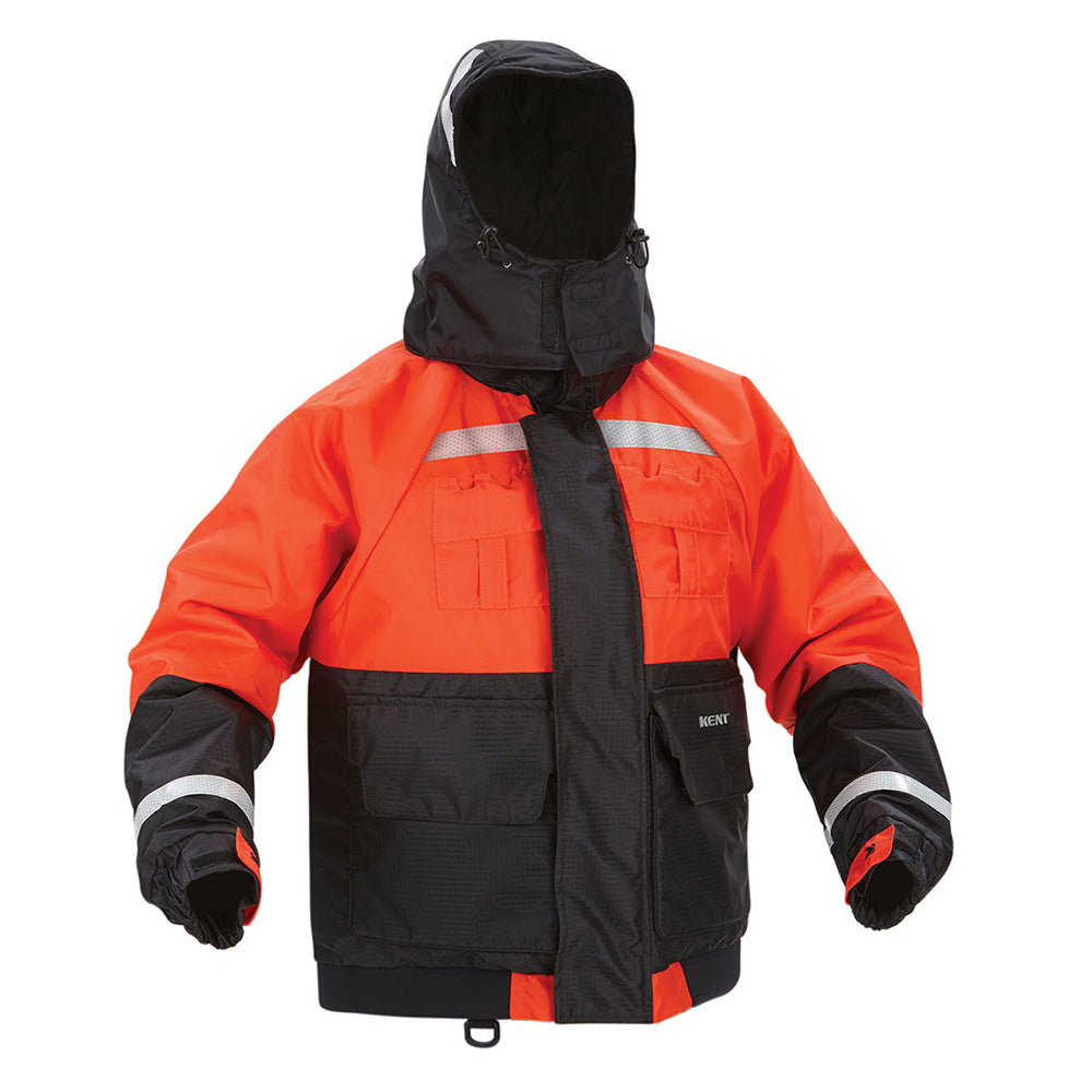 Kent Deluxe Flotation Jacket PFD - XL - Orange - Deckhand Marine Supply