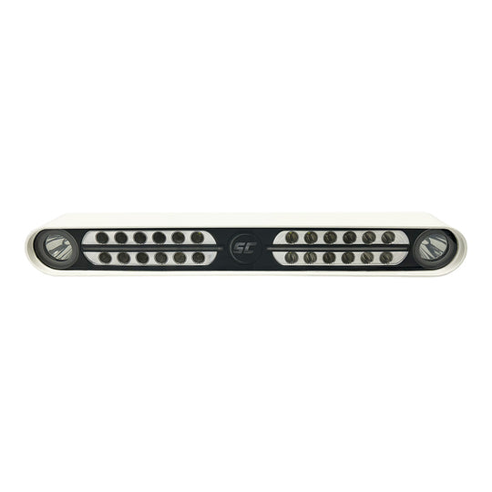 Shadow-Caster Eagle Ray LED Light Bar - White Housing  Dual Optics - Deckhand Marine Supply