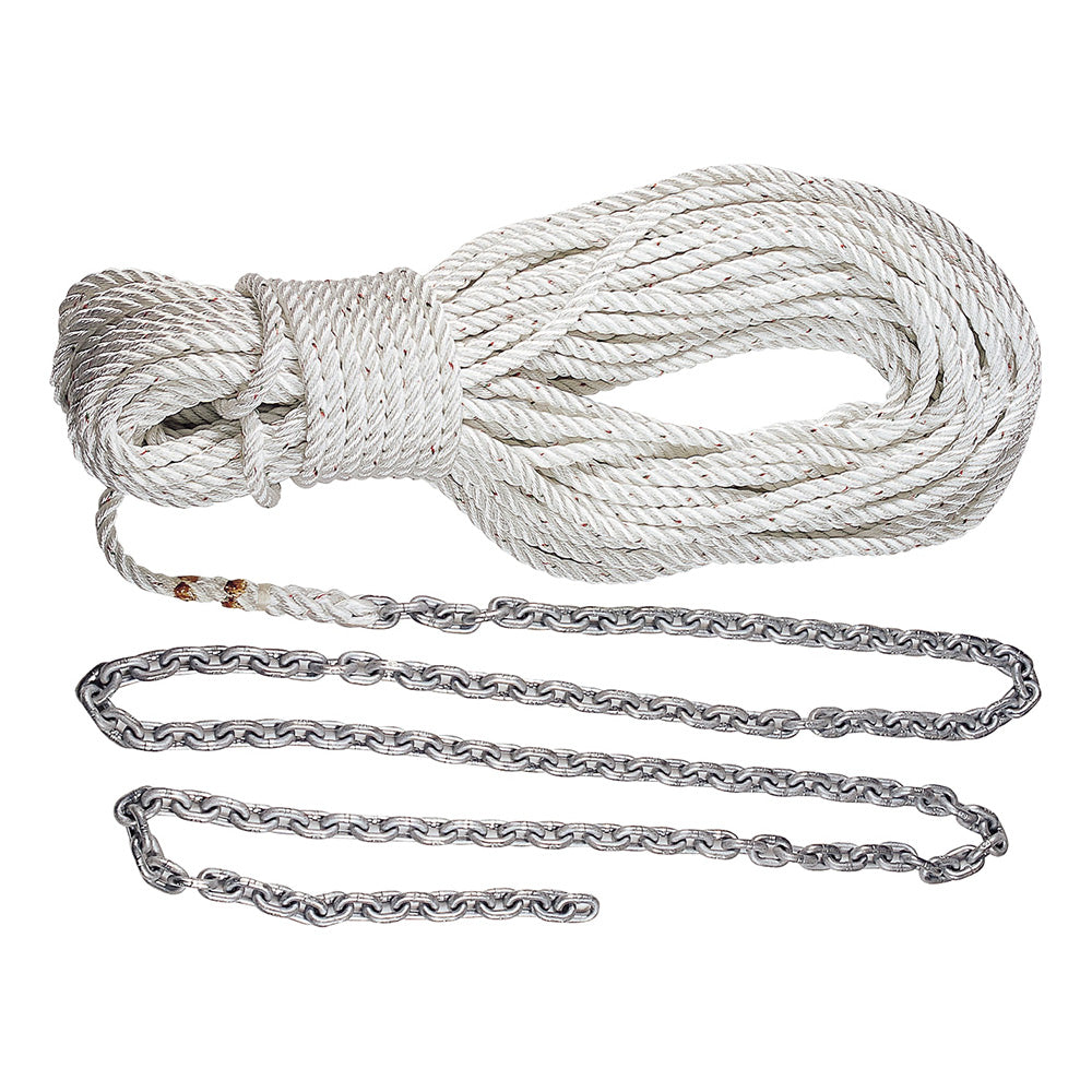 Lewmar Anchor Rode 15 5/16 G4 Chain w/300 5/8 Rope w/Swivel - Deckhand Marine Supply
