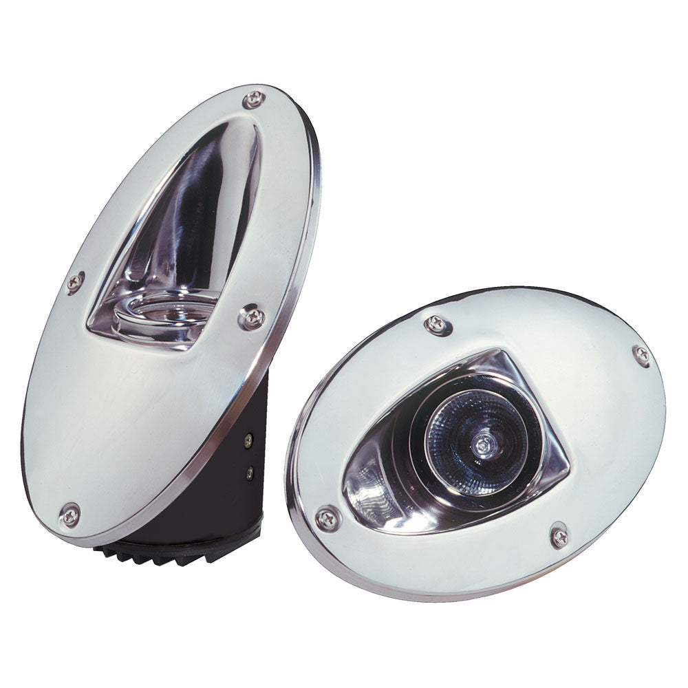 Innovative Lighting Docking, Hull, Back-Up LED Lights - Chrome - Deckhand Marine Supply