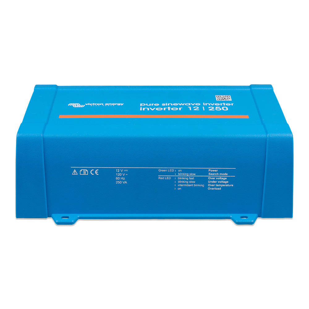 Victron Phoenix Inverter 12/250 - 120V - VE.Direct GFCI Duplex Outlet - 200W - Deckhand Marine Supply