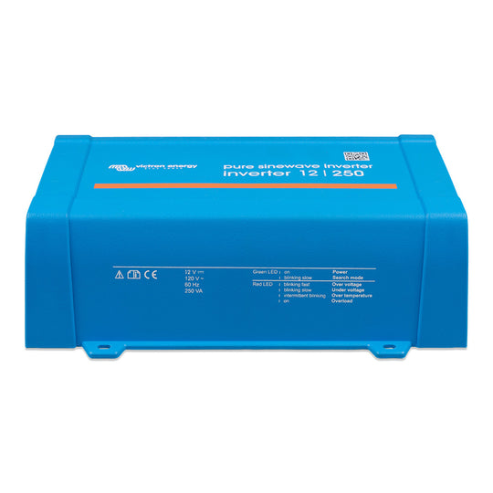 Victron Phoenix Inverter 12/250 - 120V - VE.Direct GFCI Duplex Outlet - 200W - Deckhand Marine Supply