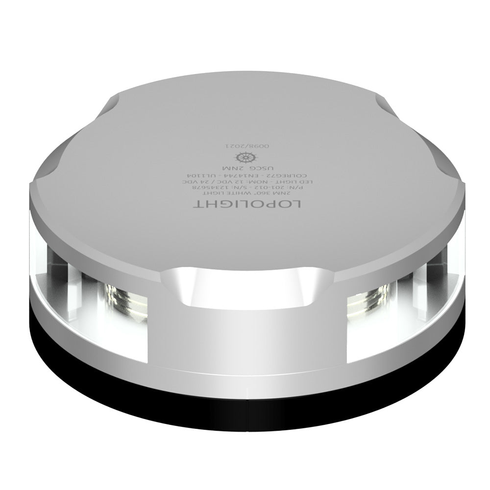 Lopolight Masthead/360-Degree Light - 3NM - Silver Housing w/FB Base - Deckhand Marine Supply