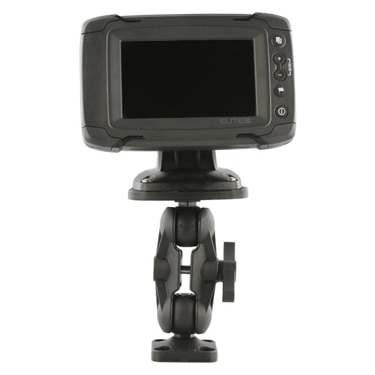 Scotty 164 1.5" Ball Mount w/Sounder Plate - Deckhand Marine Supply