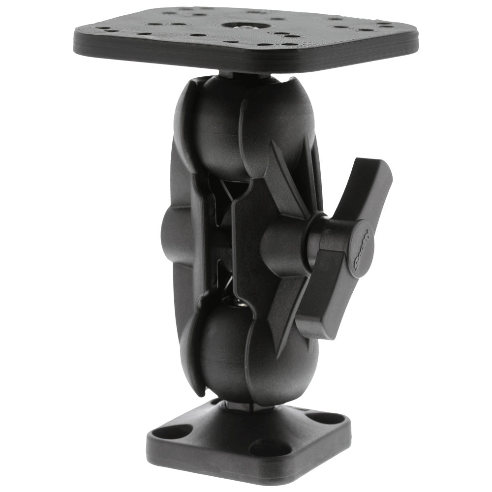 Scotty 164 1.5" Ball Mount w/Sounder Plate - Deckhand Marine Supply