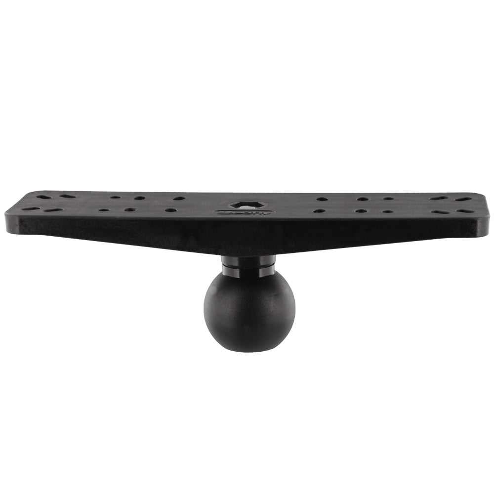 Scotty 175 2.25" Ball System Top Plate f/10-12" Screens - Deckhand Marine Supply