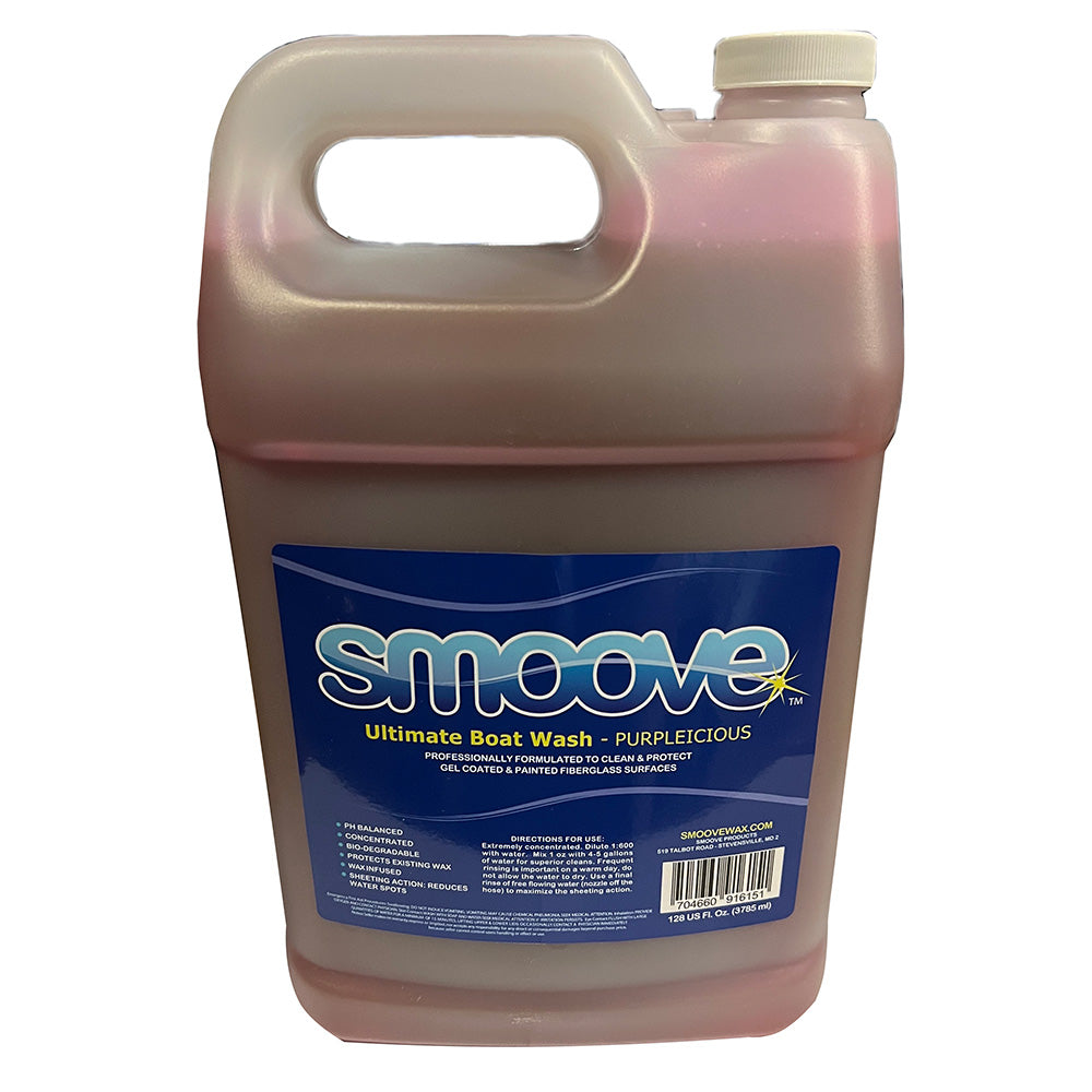Smoove Purplelicious Ultimate Boat Wash - Gallon - Deckhand Marine Supply