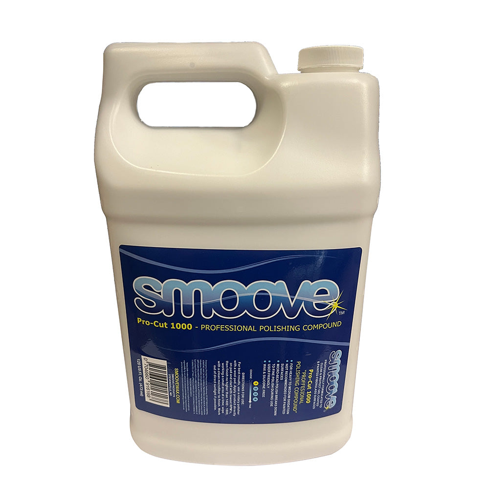 Smoove Pro-Cut 1000 Professional Polishing Compound - Gallon - Deckhand Marine Supply