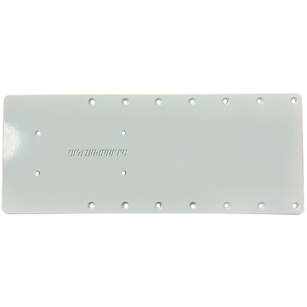 Sea Brackets 18" Straight Trolling Motor Plate f/Garmin's Kraken - Deckhand Marine Supply