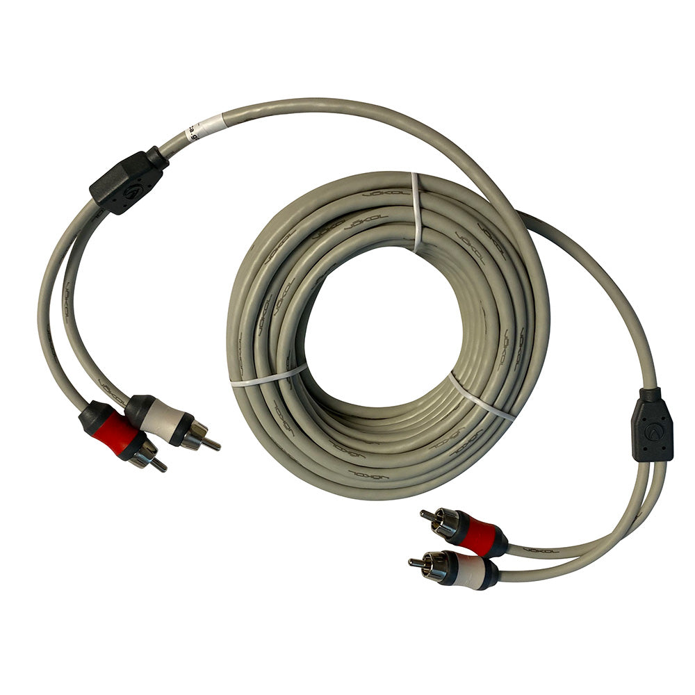 Marine Audio RCA Cable Twisted Pair - 30' (9M) - Deckhand Marine Supply