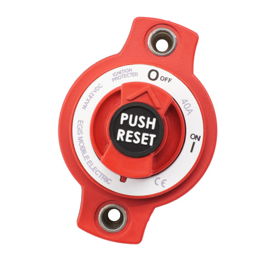 Egis 40A Panel Mount Mini Circuit Breaker - Deckhand Marine Supply