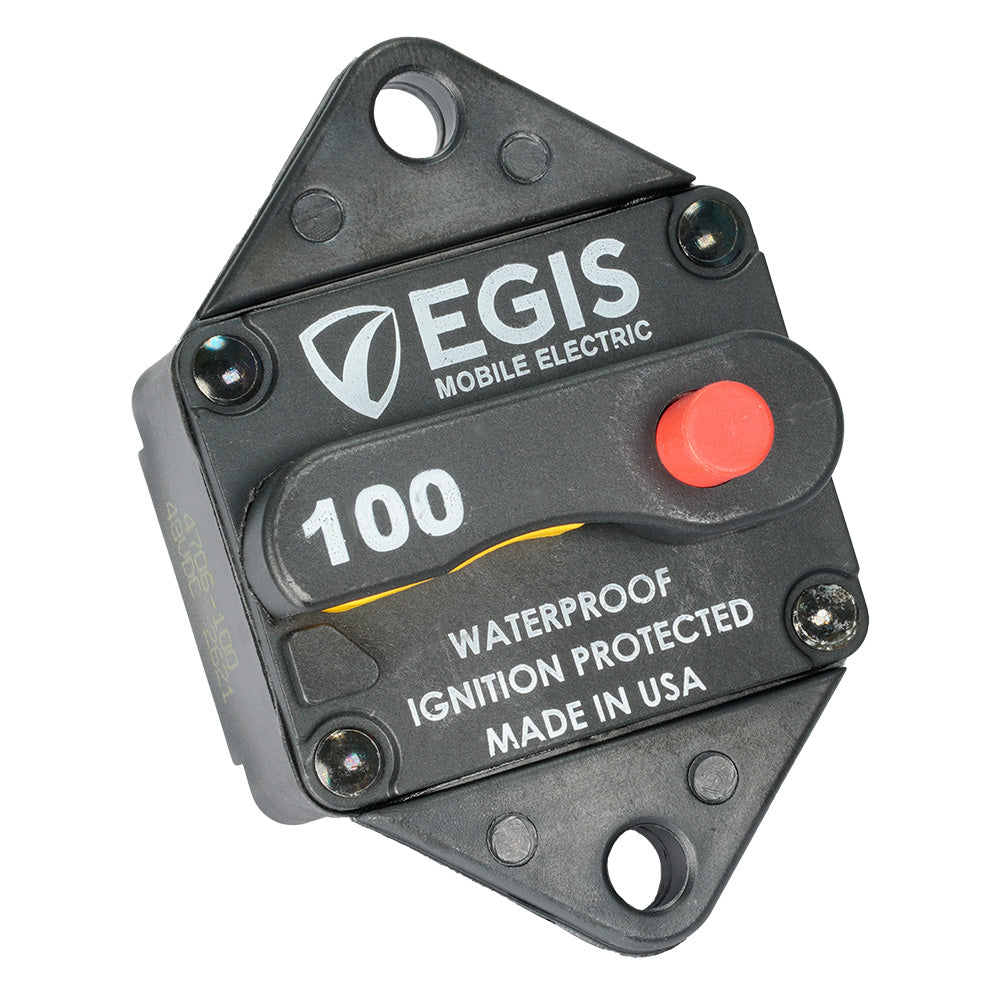 Egis 100A Panel Mount Circuit Breaker - 285 Series - Deckhand Marine Supply