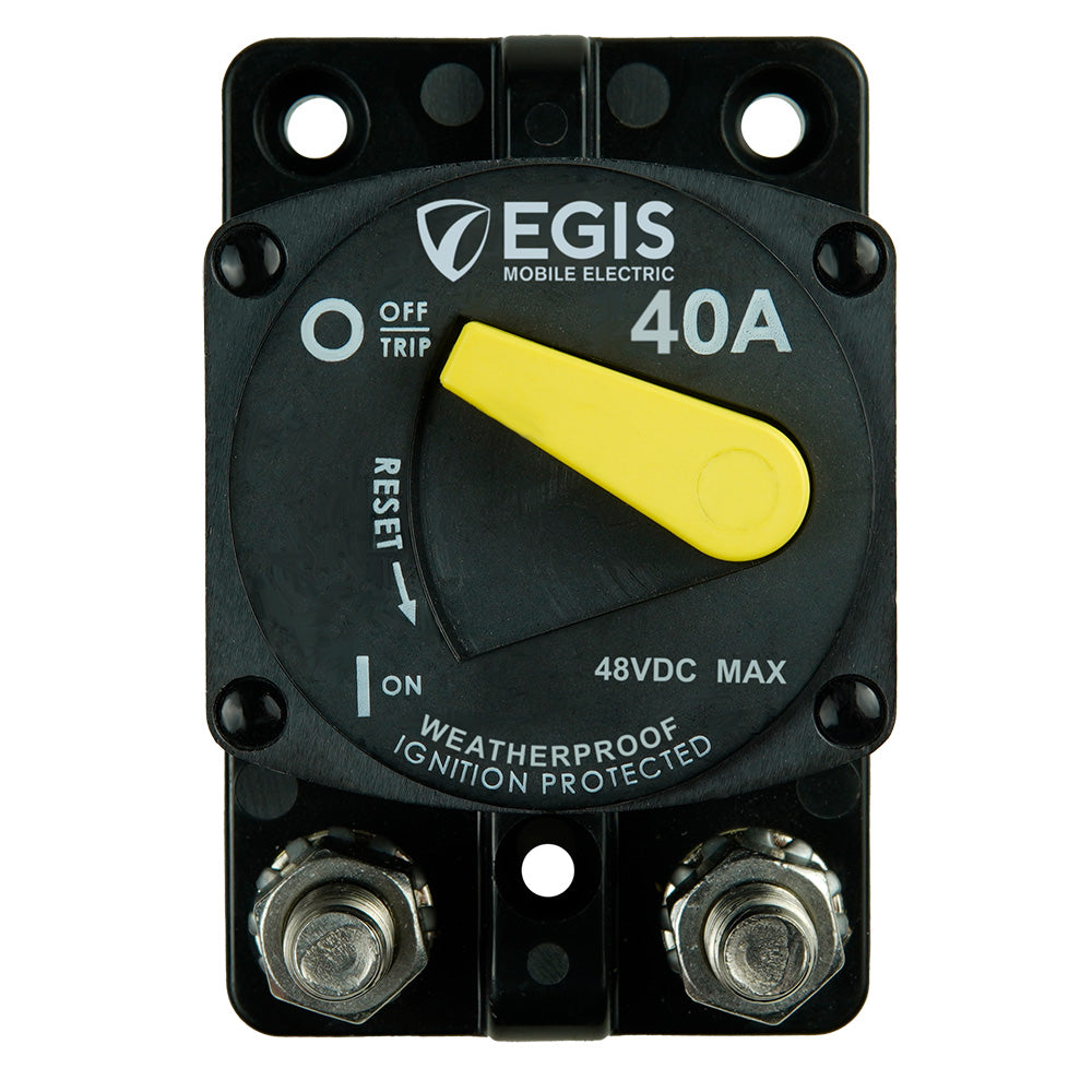 Egis 40A Surface Mount 87 Series Circuit Breaker - Deckhand Marine Supply
