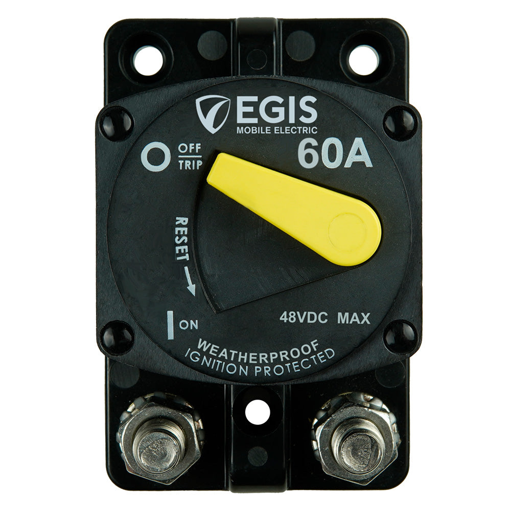 Egis 60A Surface Mount 87 Series Circuit Breaker - Deckhand Marine Supply
