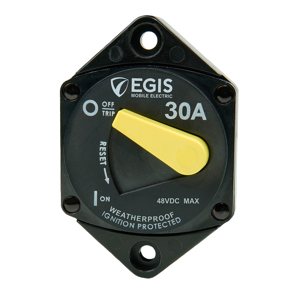 Egis 30A Panel Mount 87 Series Circuit Breaker - Deckhand Marine Supply
