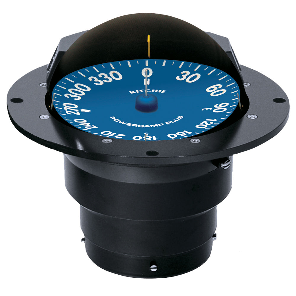 Ritchie SS-5000 SuperSport Compass - Flush Mount - Black - Deckhand Marine Supply
