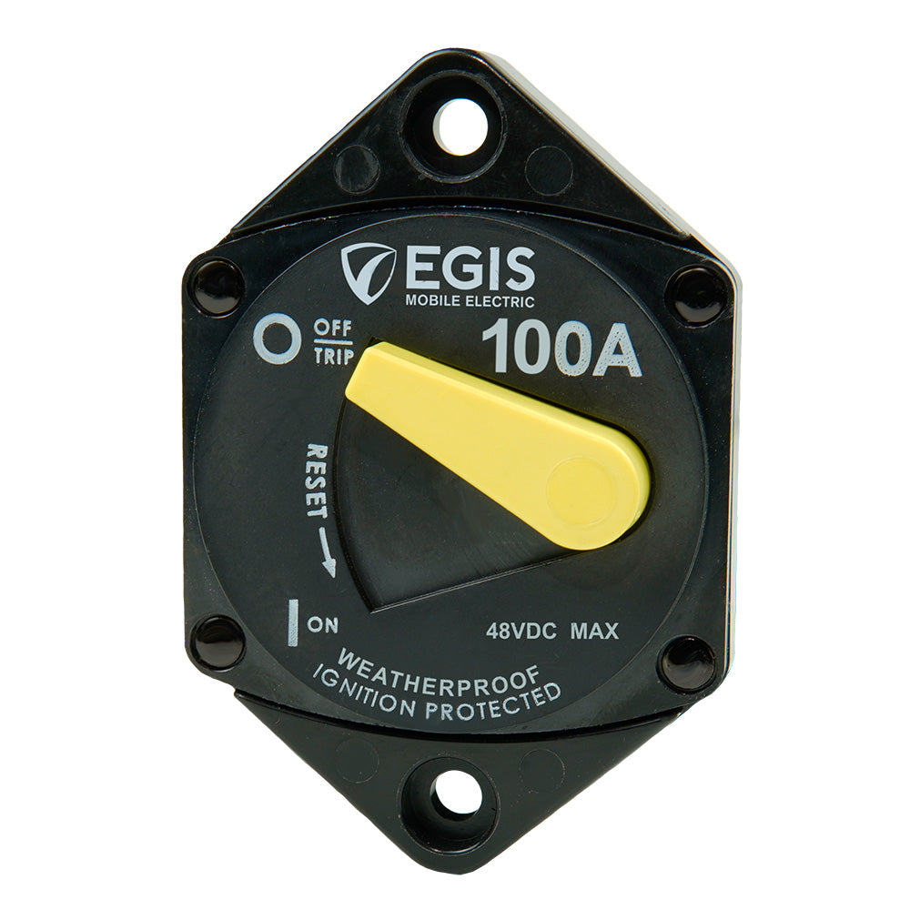 Egis 100A Panel Mount 87 Series Circuit Breaker - Deckhand Marine Supply