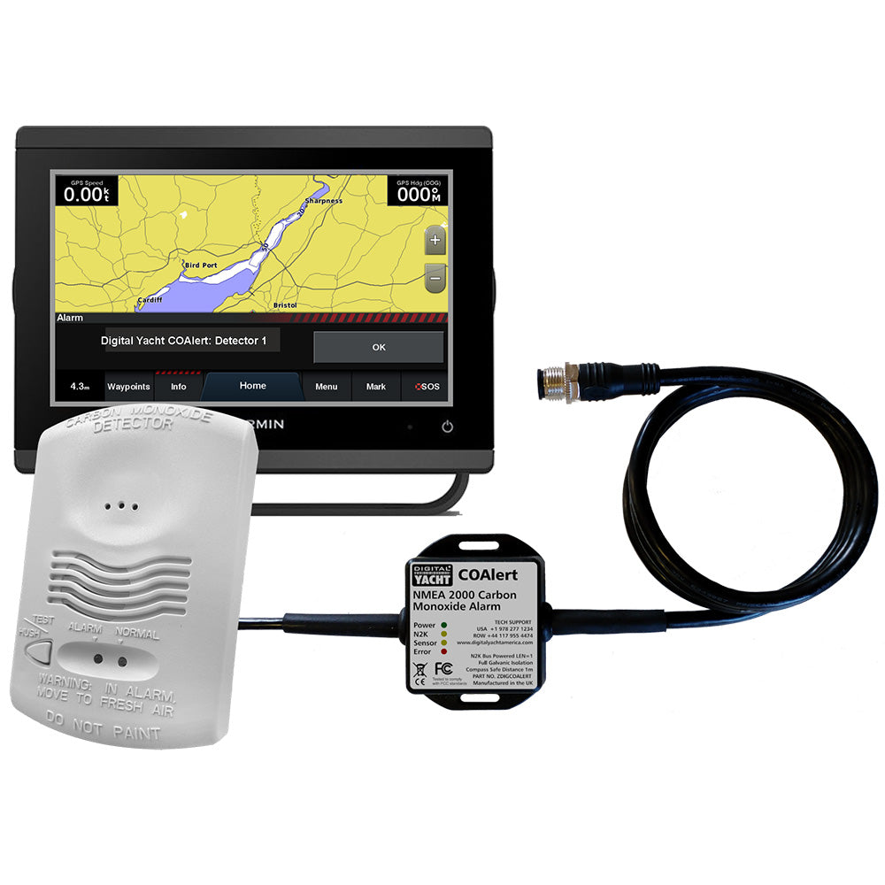 Digital Yacht CO Alert Carbon Monoxide Alarm w/NMEA 2000 - Deckhand Marine Supply