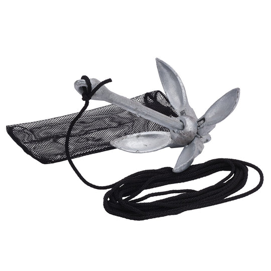 Sea-Dog 3lb Economy Folding Anchor Kit - Deckhand Marine Supply