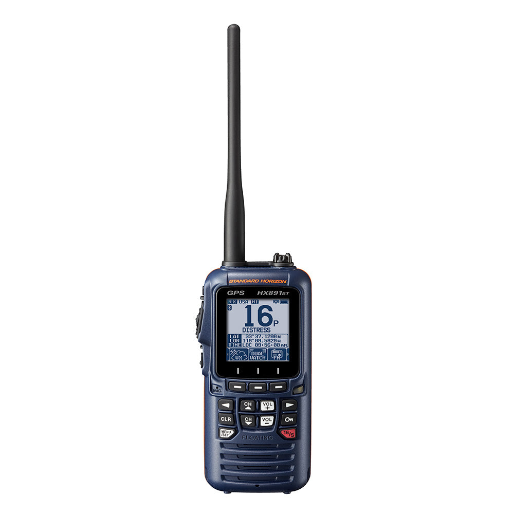 Standard Horizon HX891BT Handheld VHF w/Bluetooth - Navy Blue - Deckhand Marine Supply