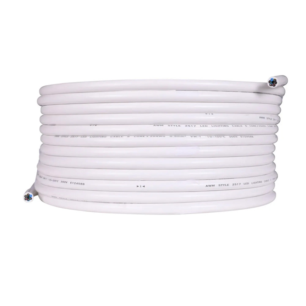 Fusion Marine LED Cable (6 Core x 20 AWG, 0.5 sq mm) - Deckhand Marine Supply